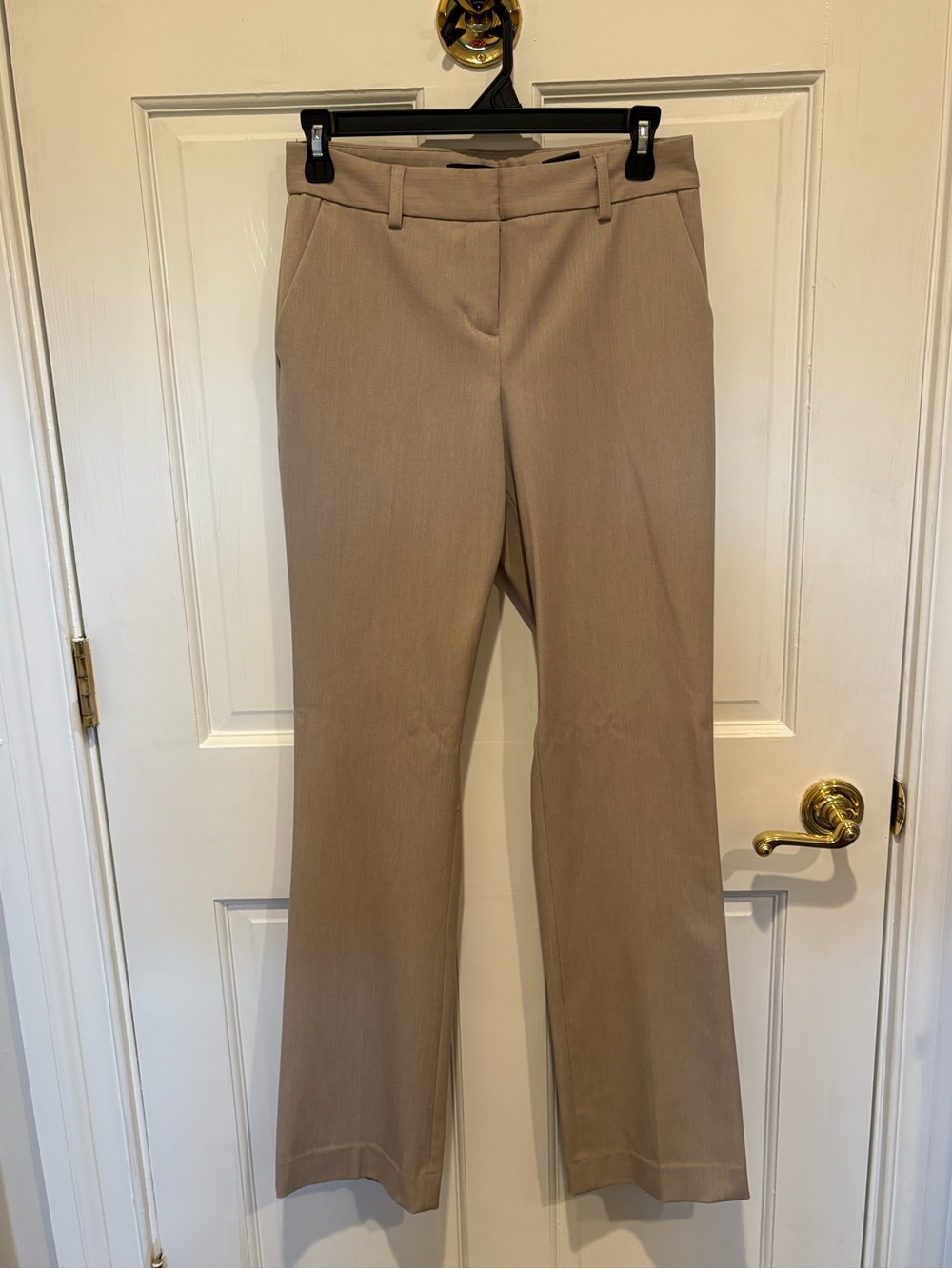 Express Taupe Columnist Barely Boot Mid Rise Trousers
